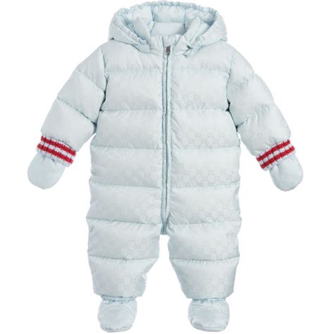 gucci baby kleidung|gucci baby snowsuit.